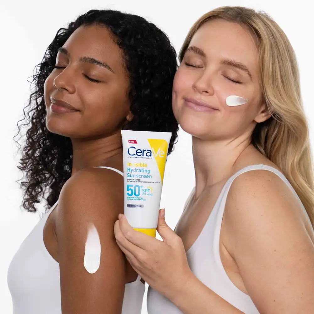 CeraVe Sun, nevidni losjon za zaščito pred soncem - ZF50+ (177 ml)